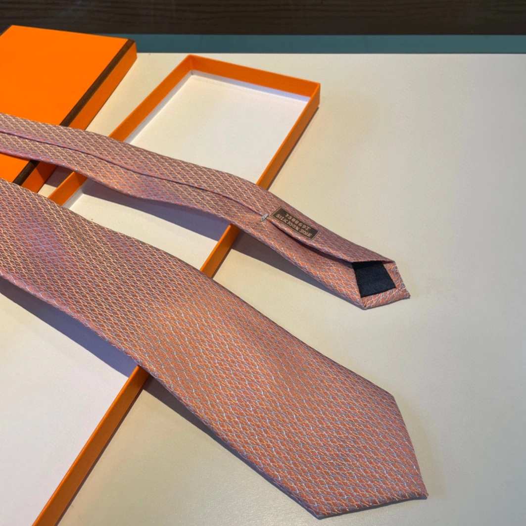 Hermes Necktie For Men Unique 6990 - Image 3