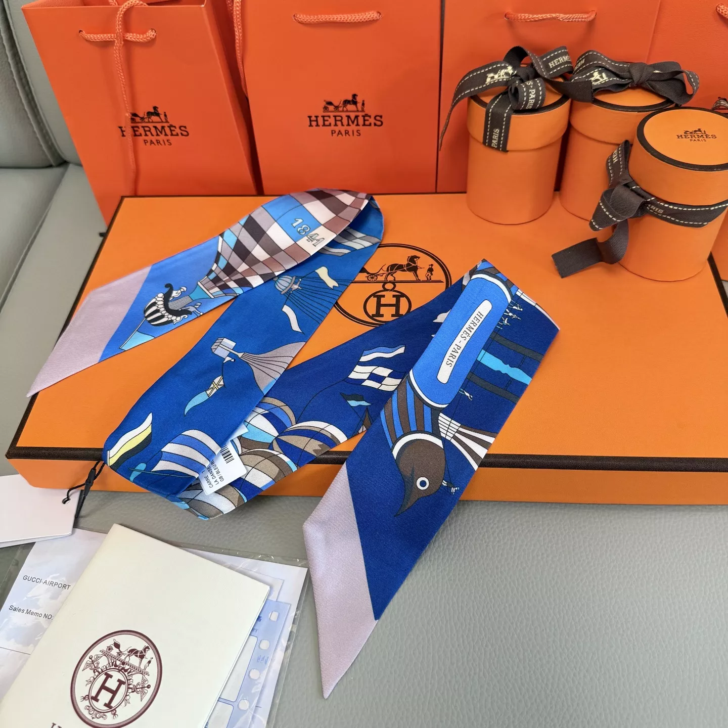 Hermes Silk Scarf Bright 9280