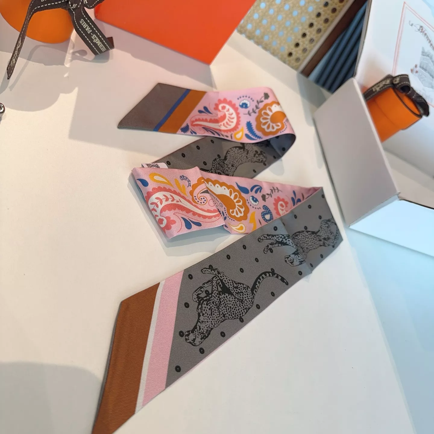 Hermes Silk Scarf Resilient 2980