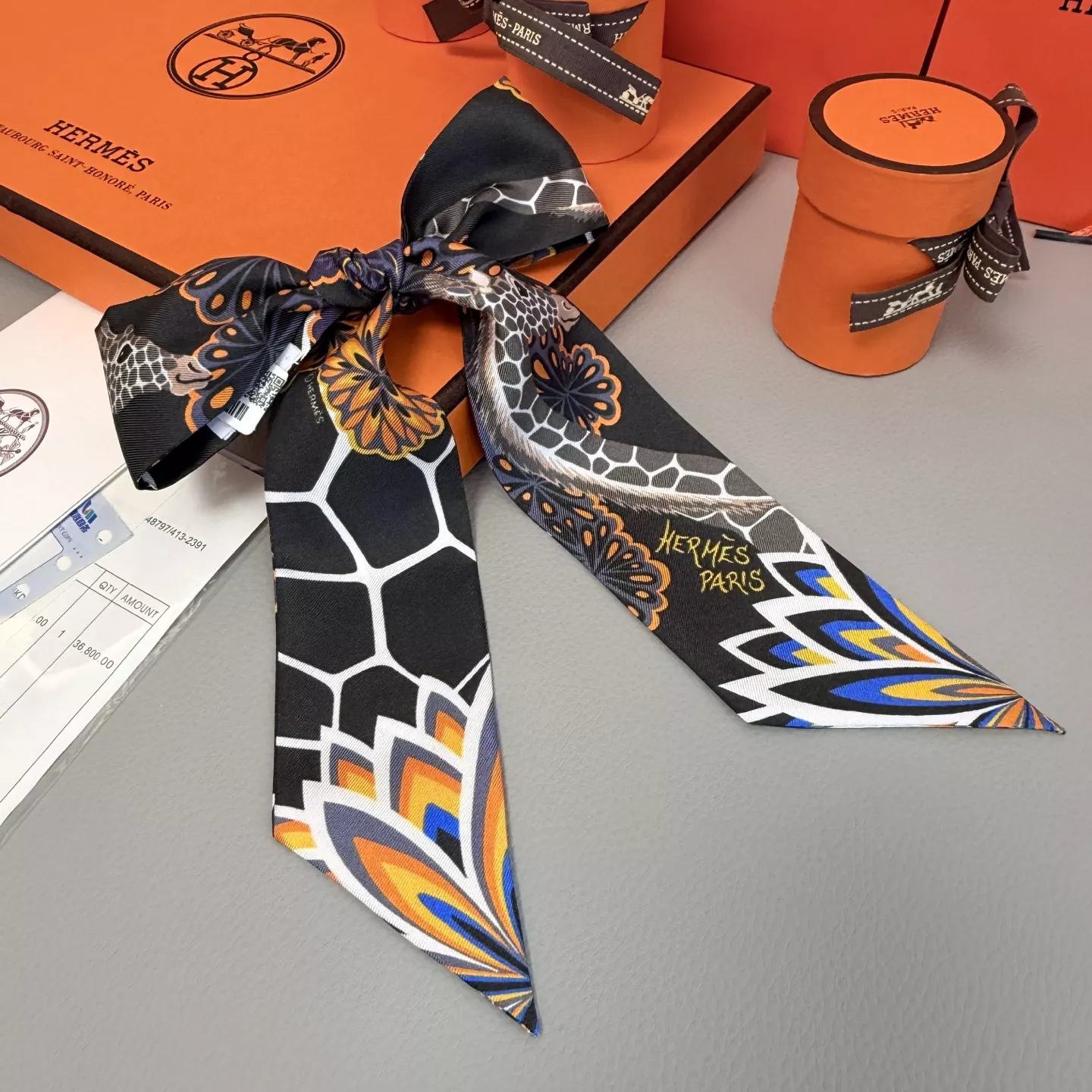 Hermes Silk Scarf Versatile 7883 - Image 3