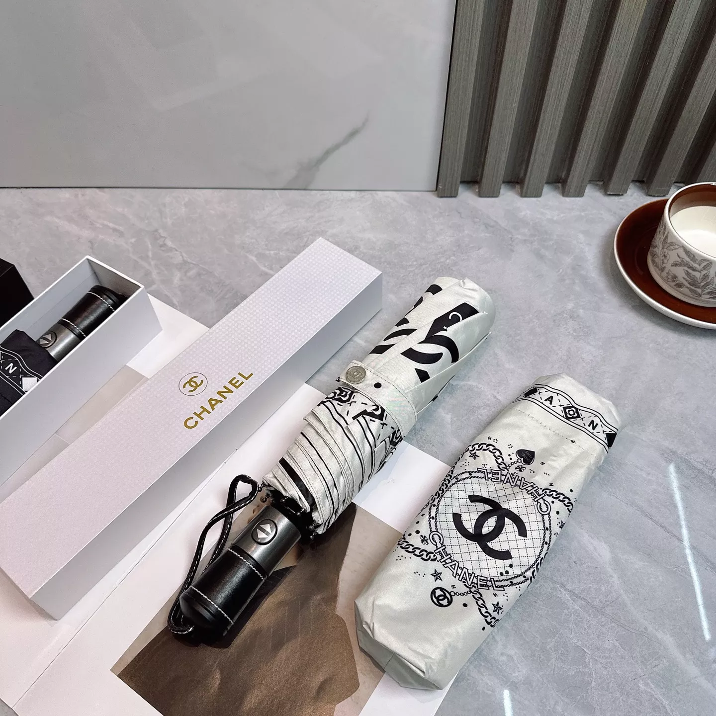 Lightweight 6681 Chanel Umbrellas - Image 7