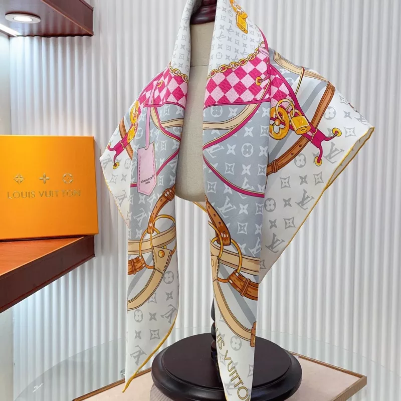 Lightweight 7880 Louis Vuitton Silk Squares - Image 6