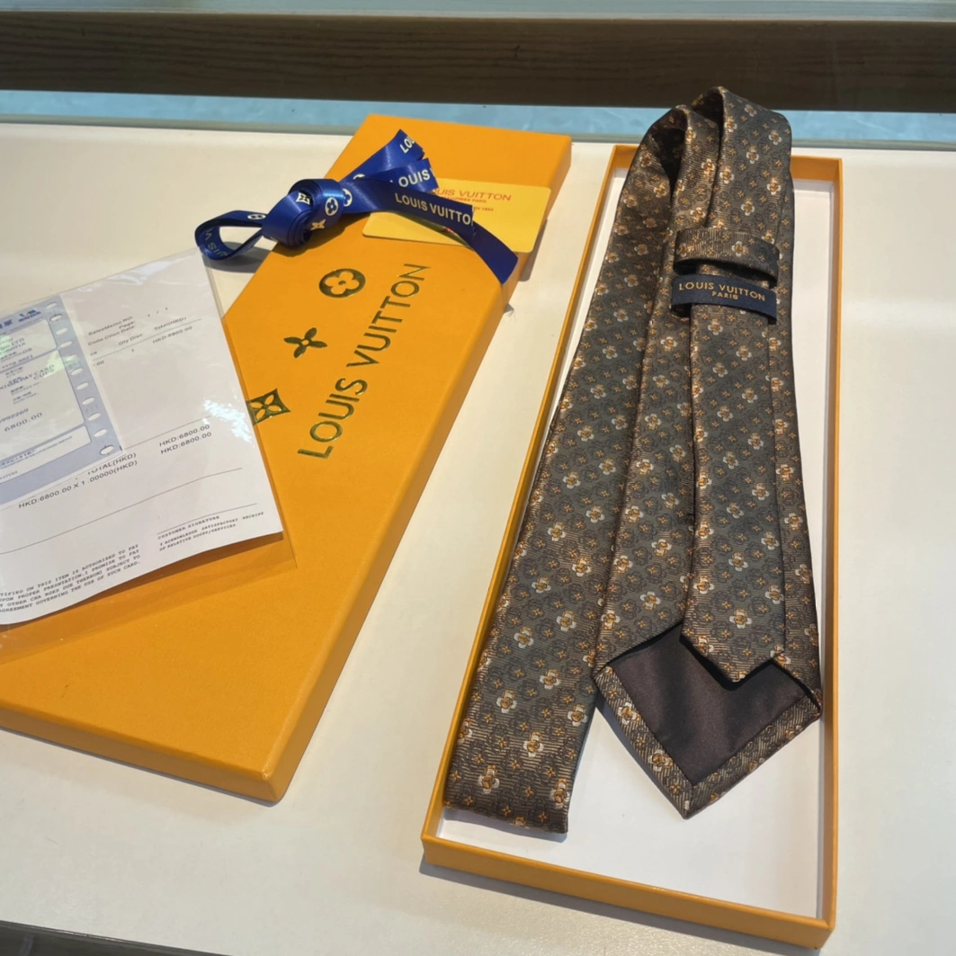 Lightweight 8306 Louis Vuitton LV Necktie For Men - Image 7