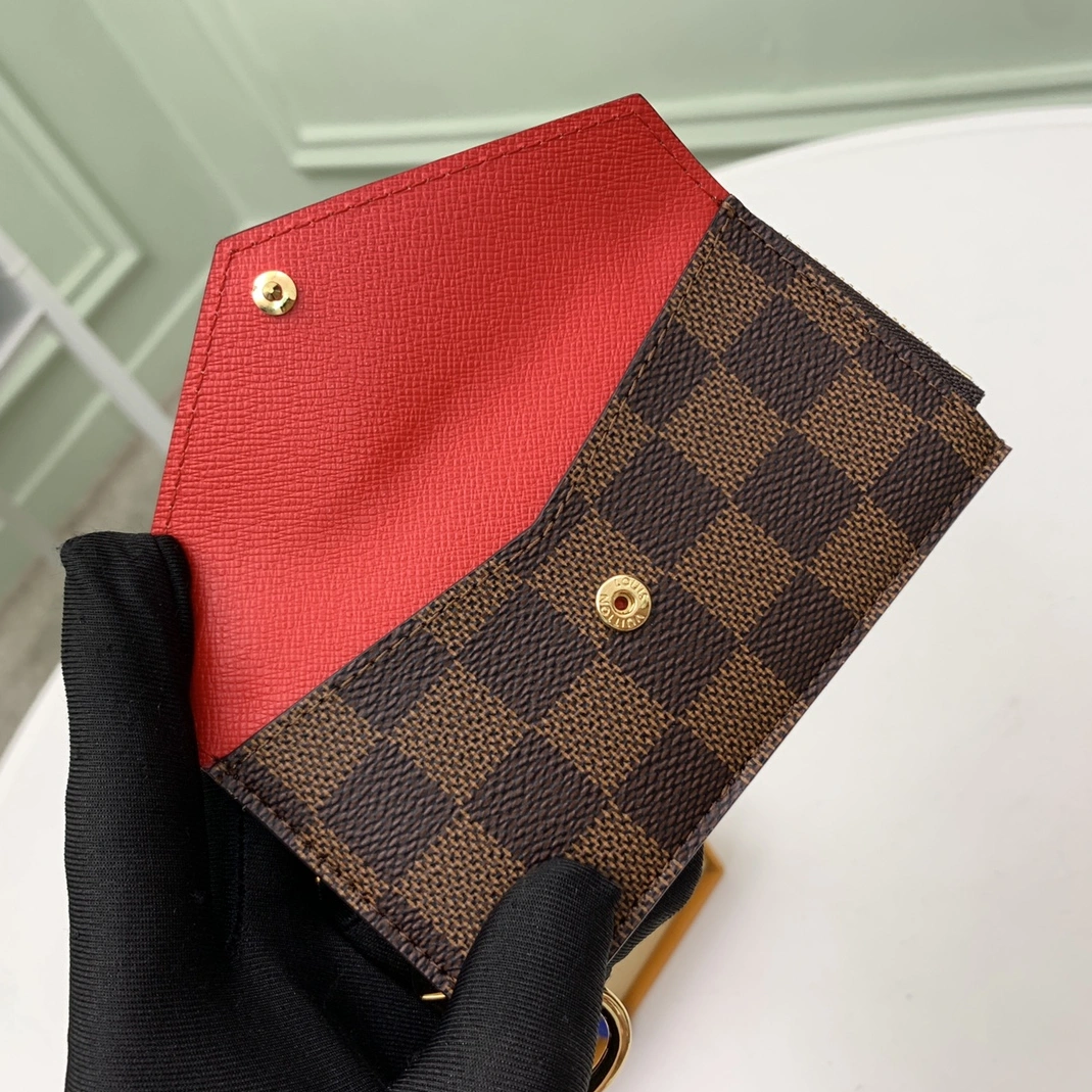 Louis Vuitton AAA Quality Card Case In Red For Women Timeless 1683 - Image 4