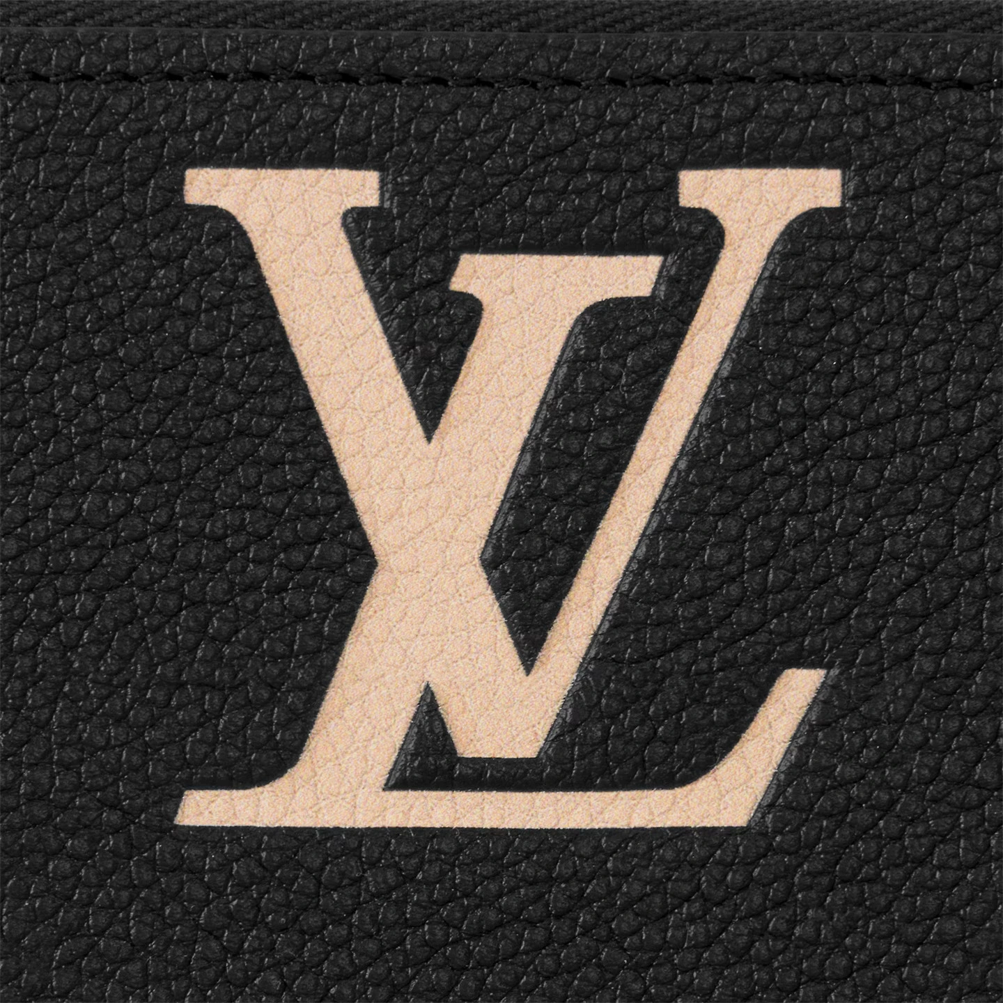 Louis Vuitton Black Beige M80481 Zippy Wallet - Image 3