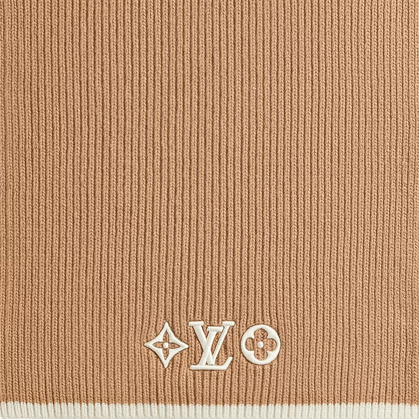 Louis Vuitton Camel M77927 LV Headline Scarf - Image 3