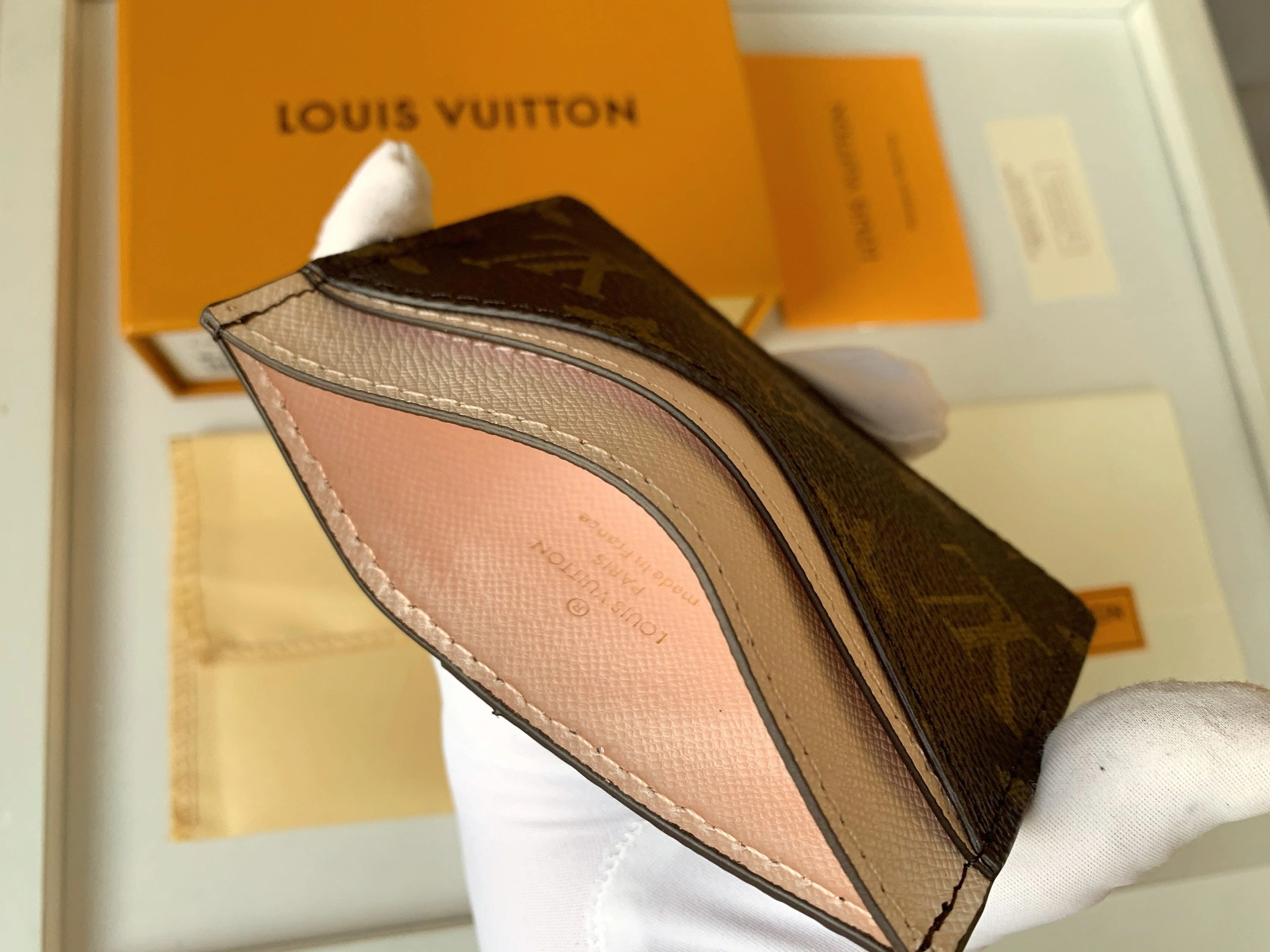 Louis Vuitton Card Case Comfortable 9684 - Image 5