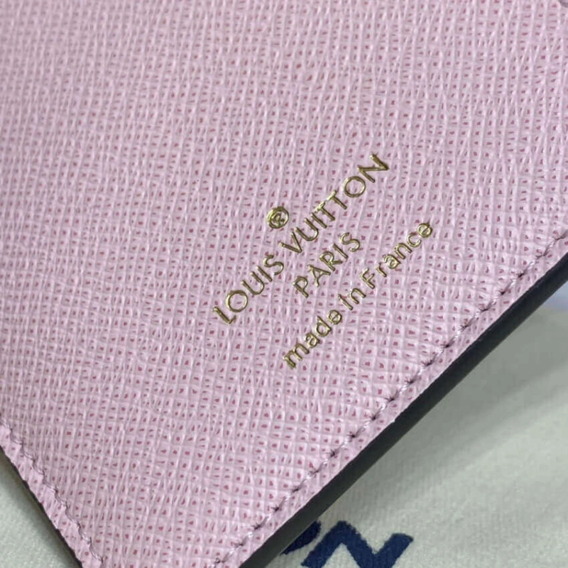 Cowhidele Louis Vuitton Damier Ebene Juliette Wallet Creme - Image 10