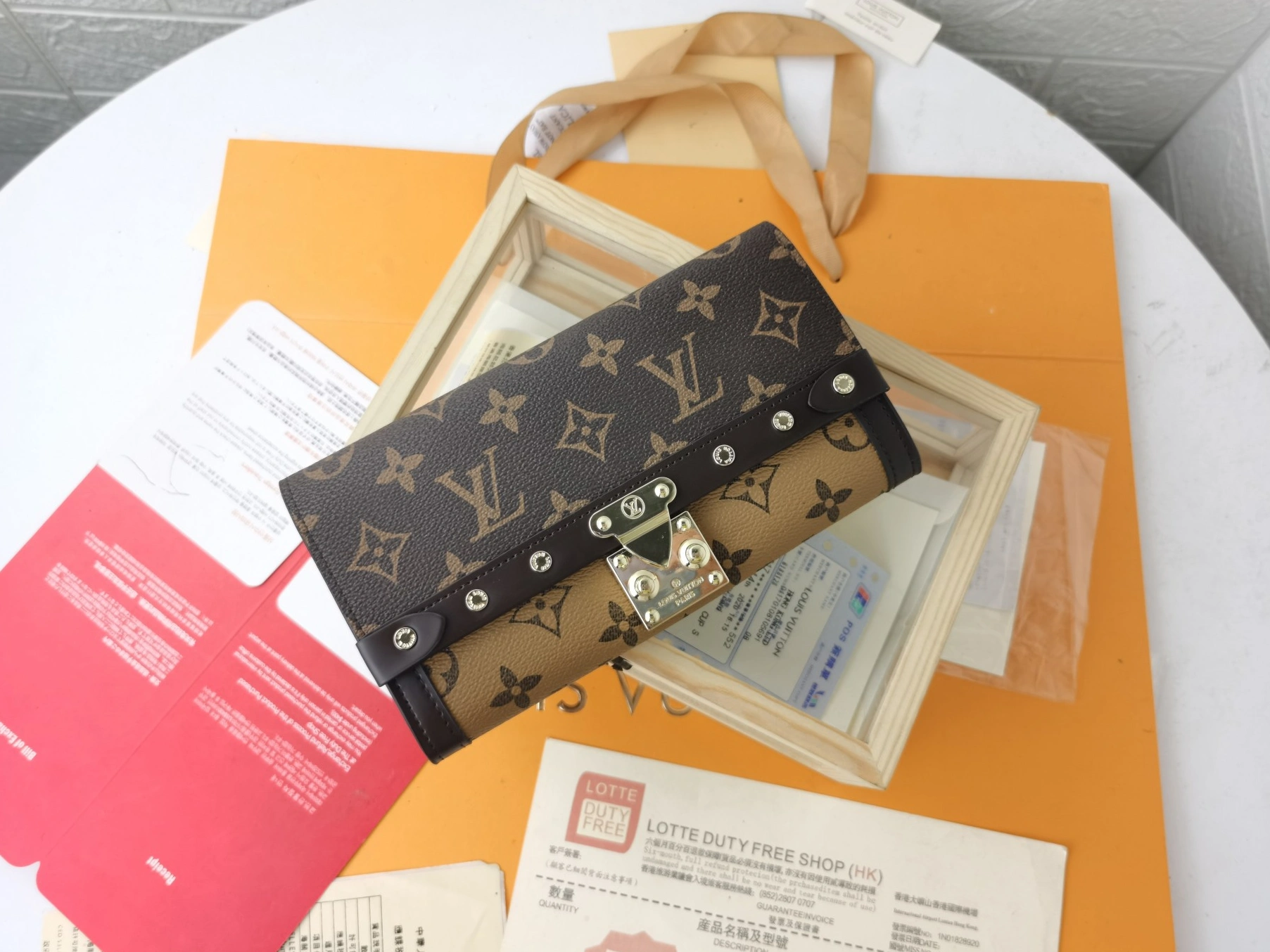 Louis Vuitton LV Card Case For Women Functional 6683 - Image 3