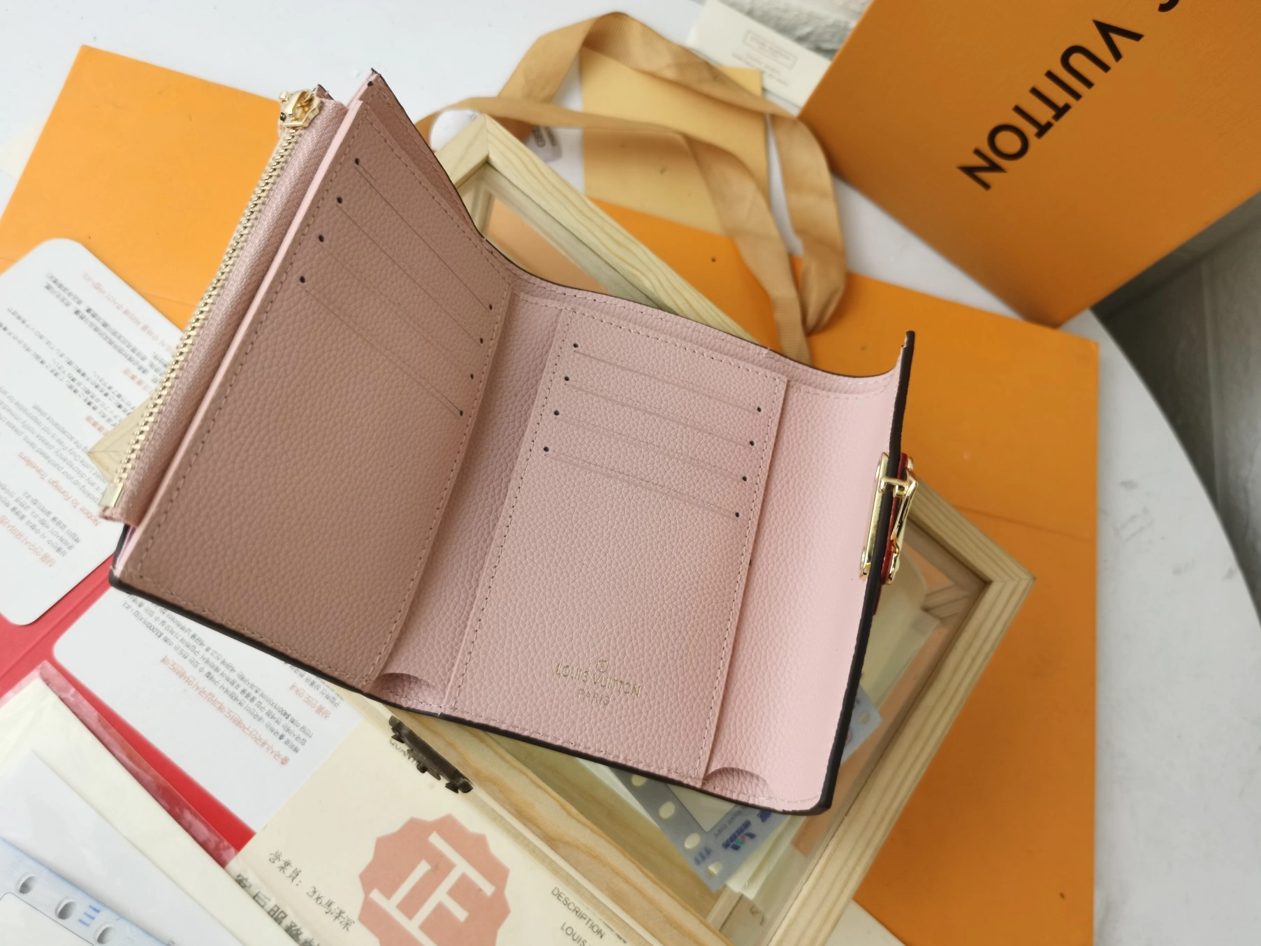 Louis Vuitton LV Card Case For Women Timeless 1156 - Image 6