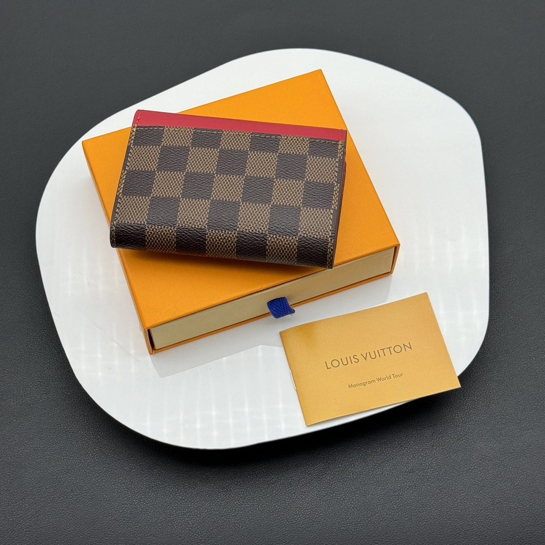 Louis Vuitton LV Card Case For Women Vibrant 2403