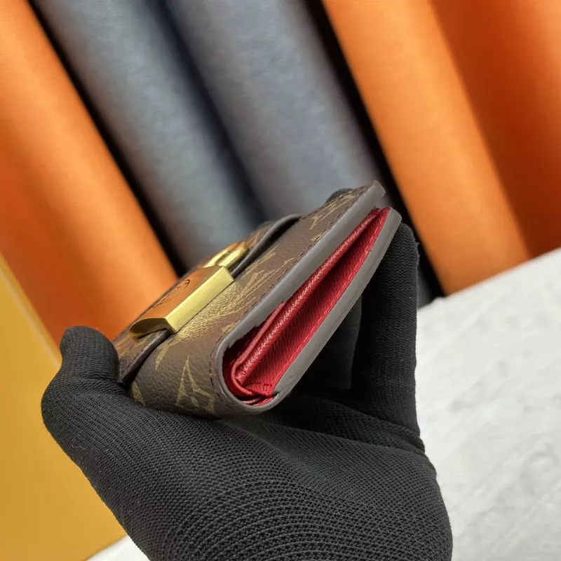 Louis Vuitton LV Card Case In Red DailyWear 1008 - Image 4