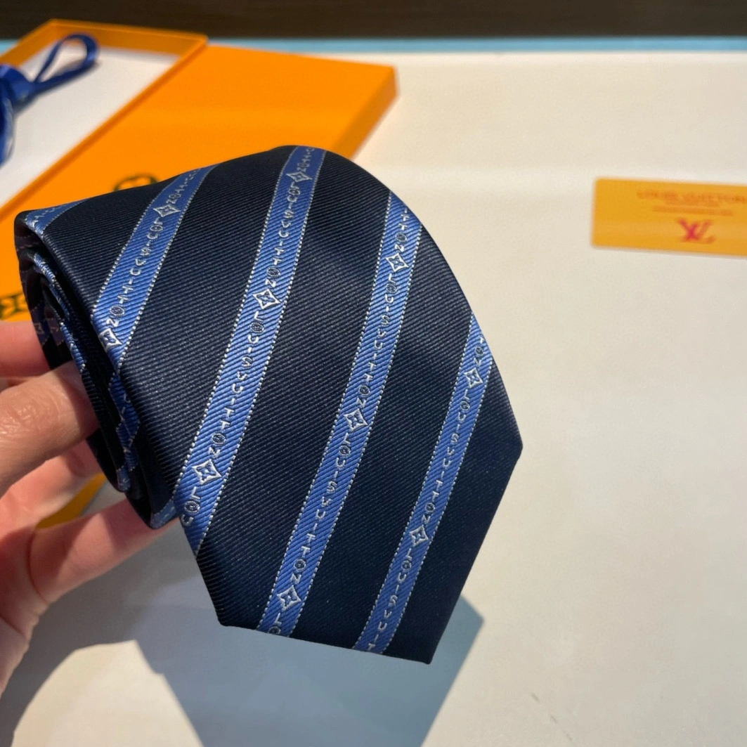 Louis Vuitton LV Necktie For Men HighQuality 1210 - Image 4