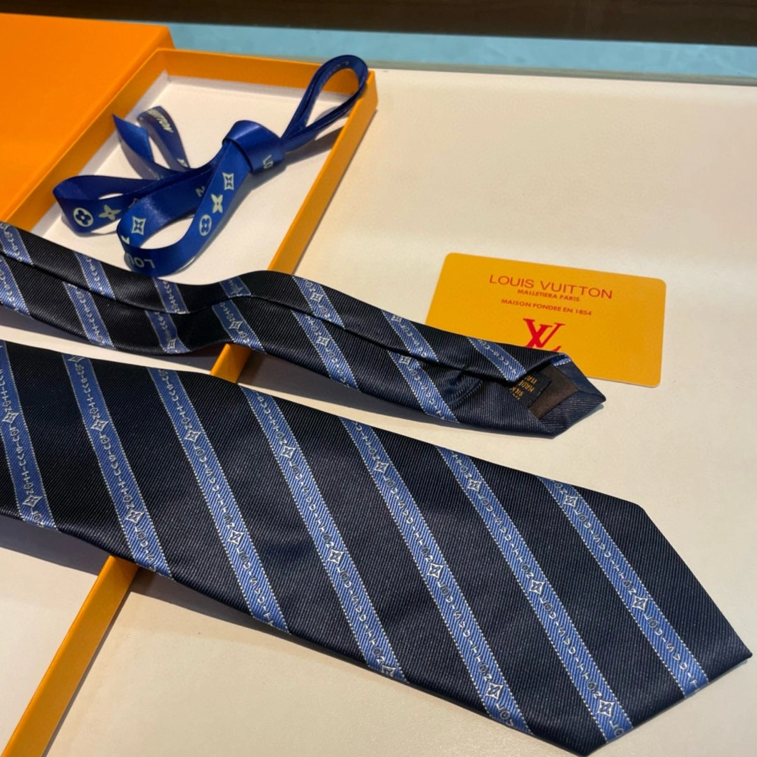 Louis Vuitton LV Necktie For Men HighQuality 1210 - Image 6