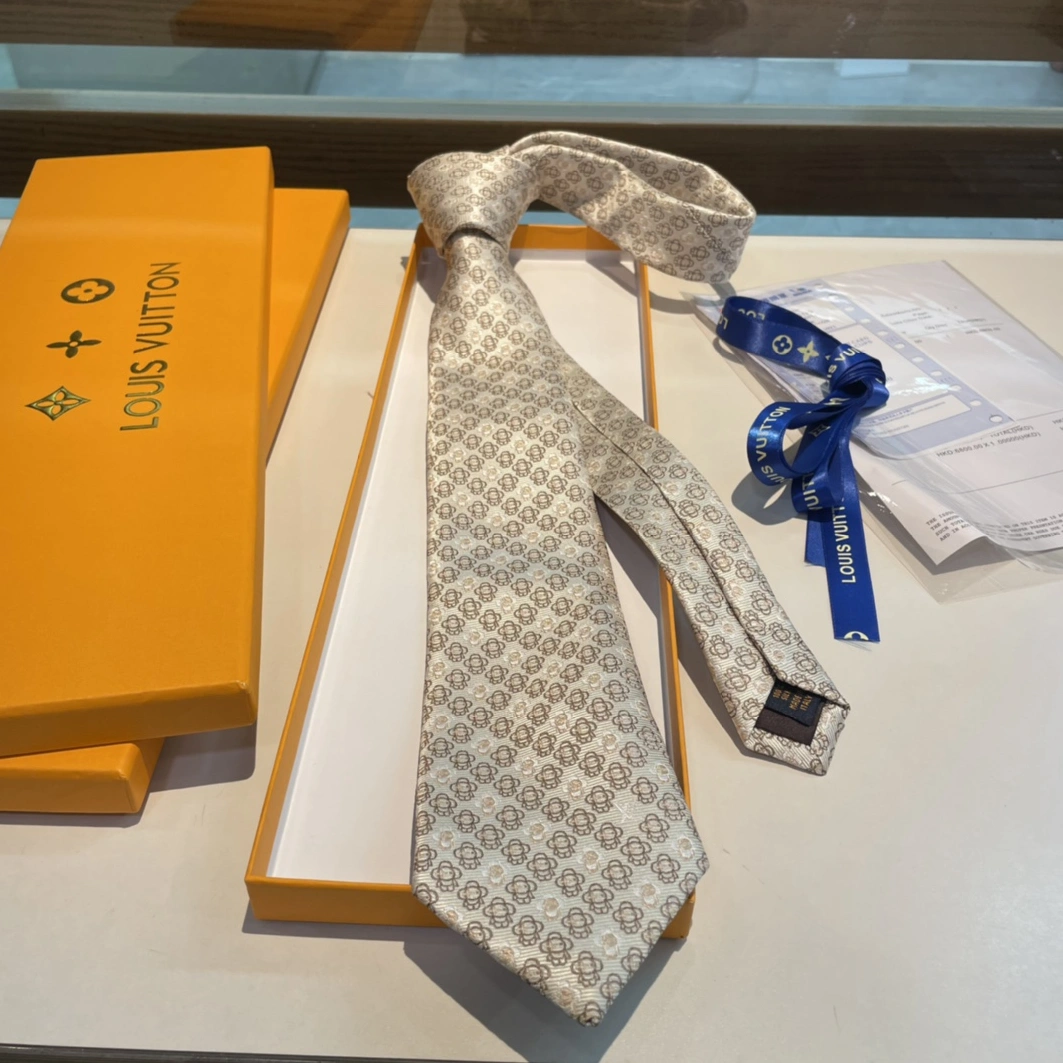 Louis Vuitton LV Necktie For Men HighQuality 2900 - Image 3