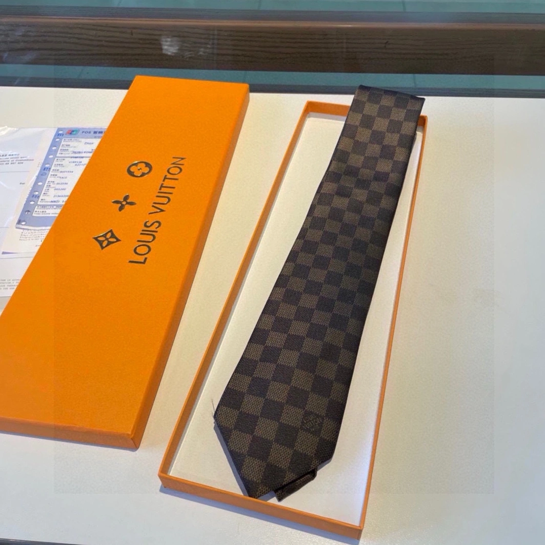 Louis Vuitton LV Necktie For Men Minimalist 9934 - Image 8