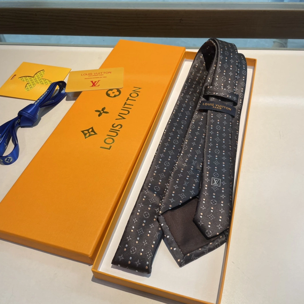 Louis Vuitton LV Necktie For Men SmartChoice 7543 - Image 7