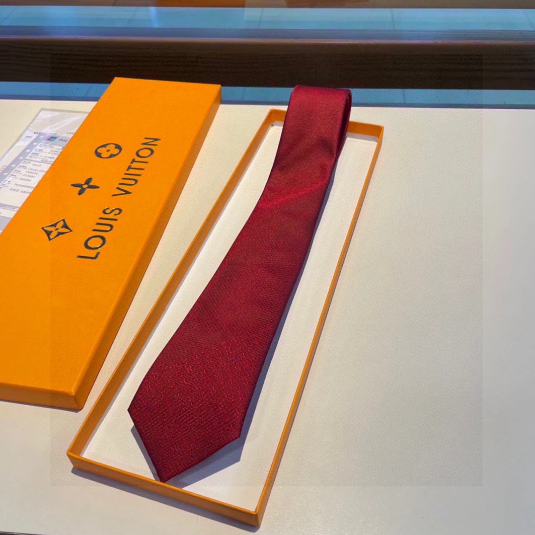 Louis Vuitton LV Necktie For Men Vibrant 3511