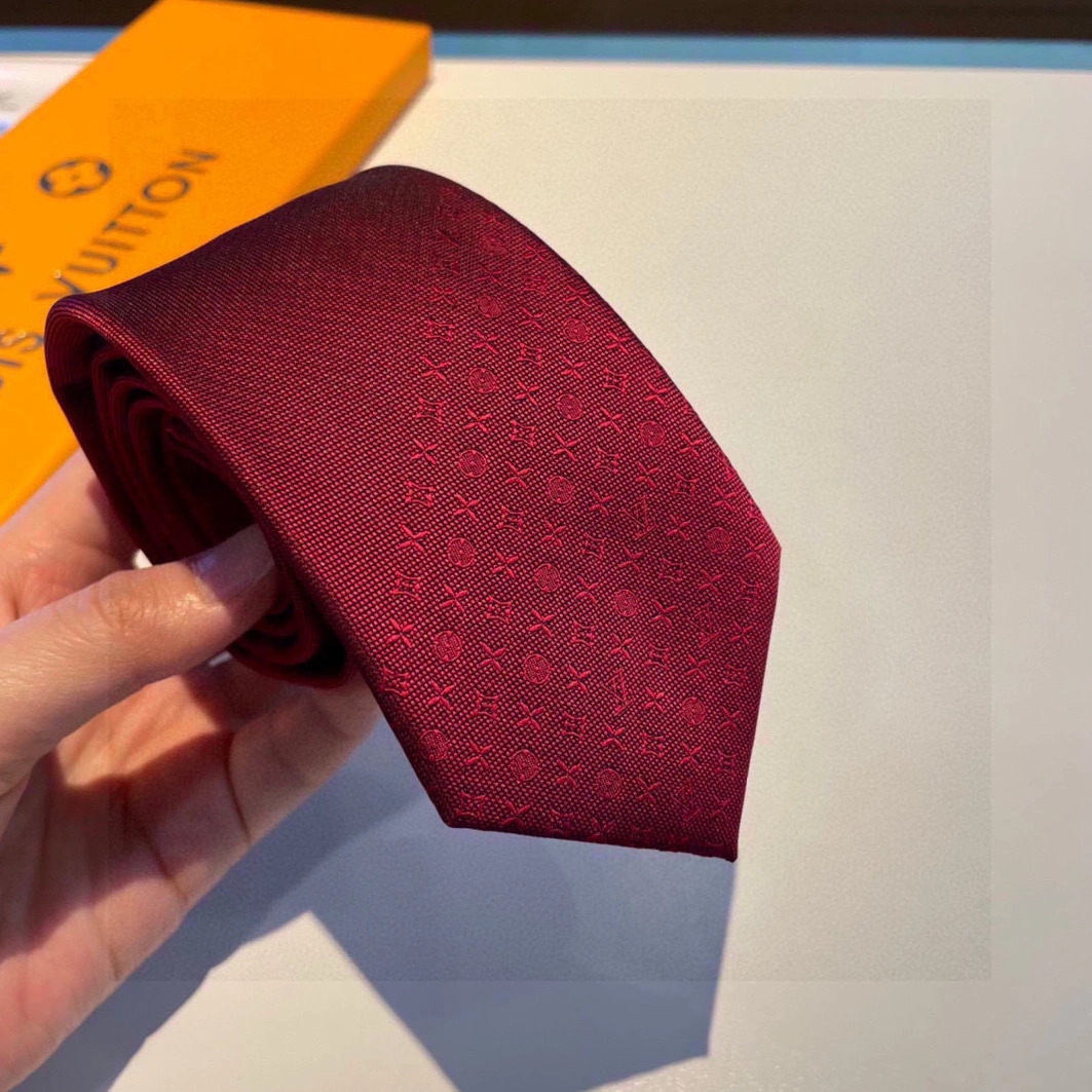 Louis Vuitton LV Necktie For Men Vibrant 3511 - Image 3
