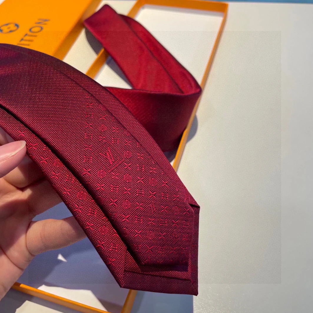 Louis Vuitton LV Necktie For Men Vibrant 3511 - Image 7