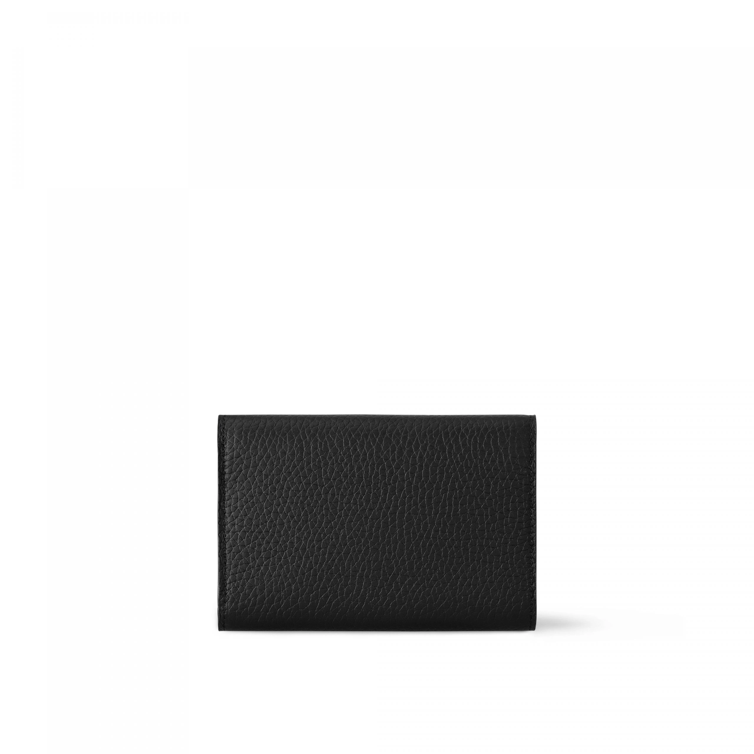 Louis Vuitton M62157 Capucines Compact Wallet Black Pink - Image 7