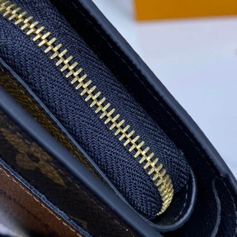 Large zip Louis Vuitton Monogram Reverse Juliette Wallet - Image 5