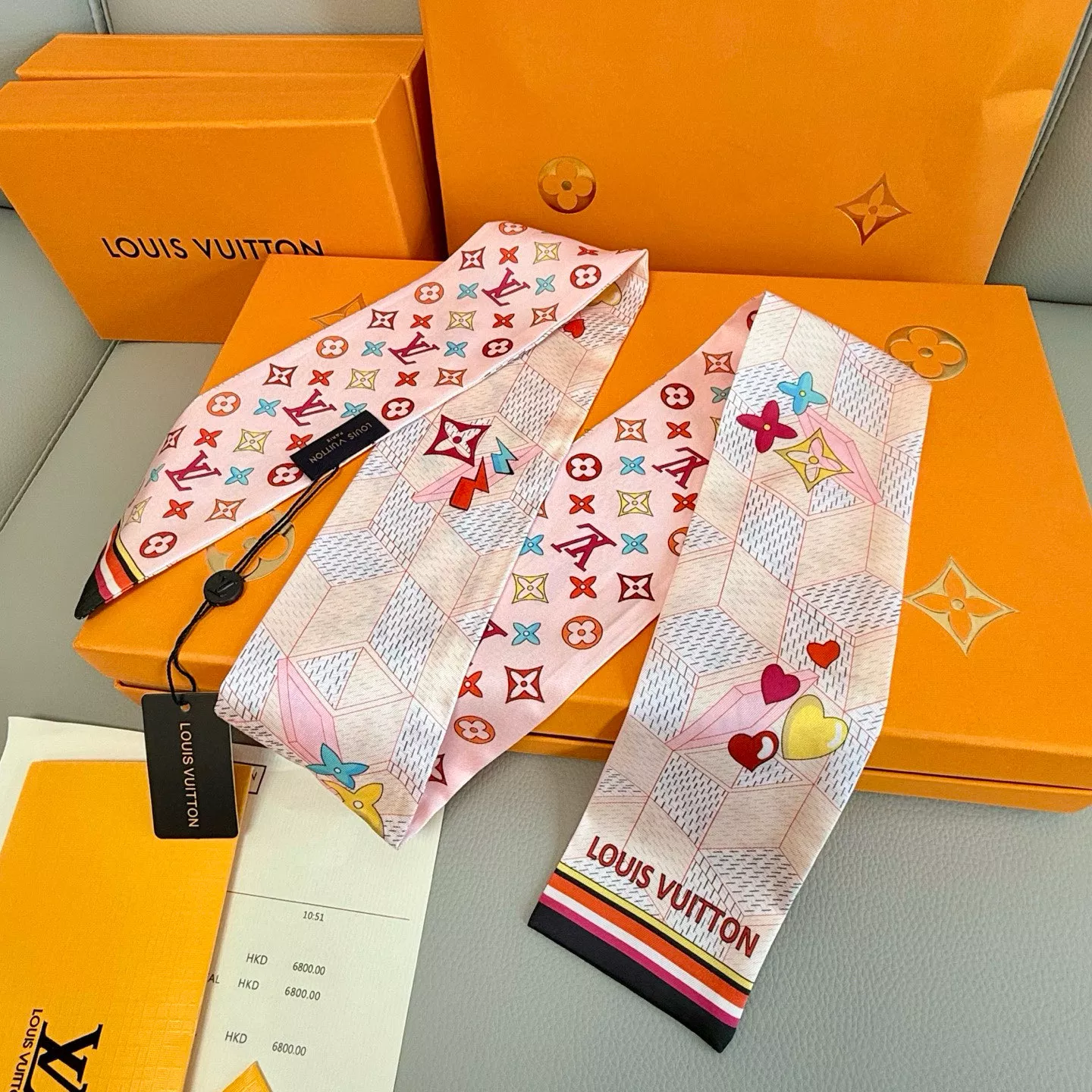 Louis Vuitton Silk Scarf Comfortable 7890