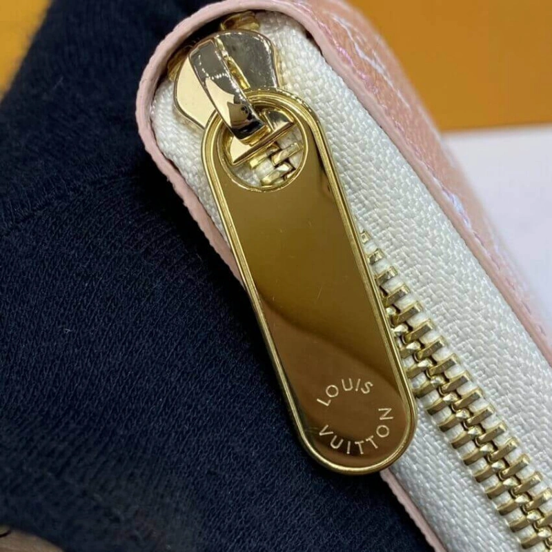 Open comp Louis Vuitton Zippy Wallet Mist Gray - Image 6