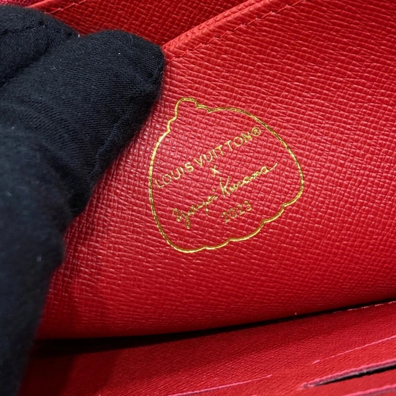 19.5 x 10 Louis Vuitton x Yayoi Kusama Zippy Wallet - Image 9