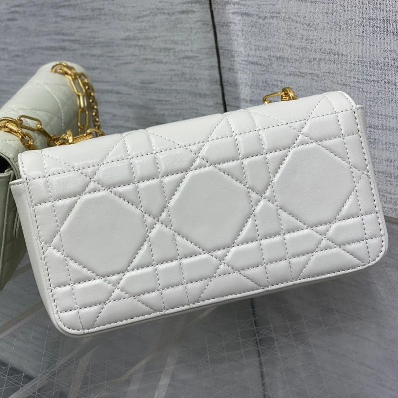 Mini Dior Miss Daisy Bag In Macrocannage Lambskin White GoAnywhere 4107 - Image 3