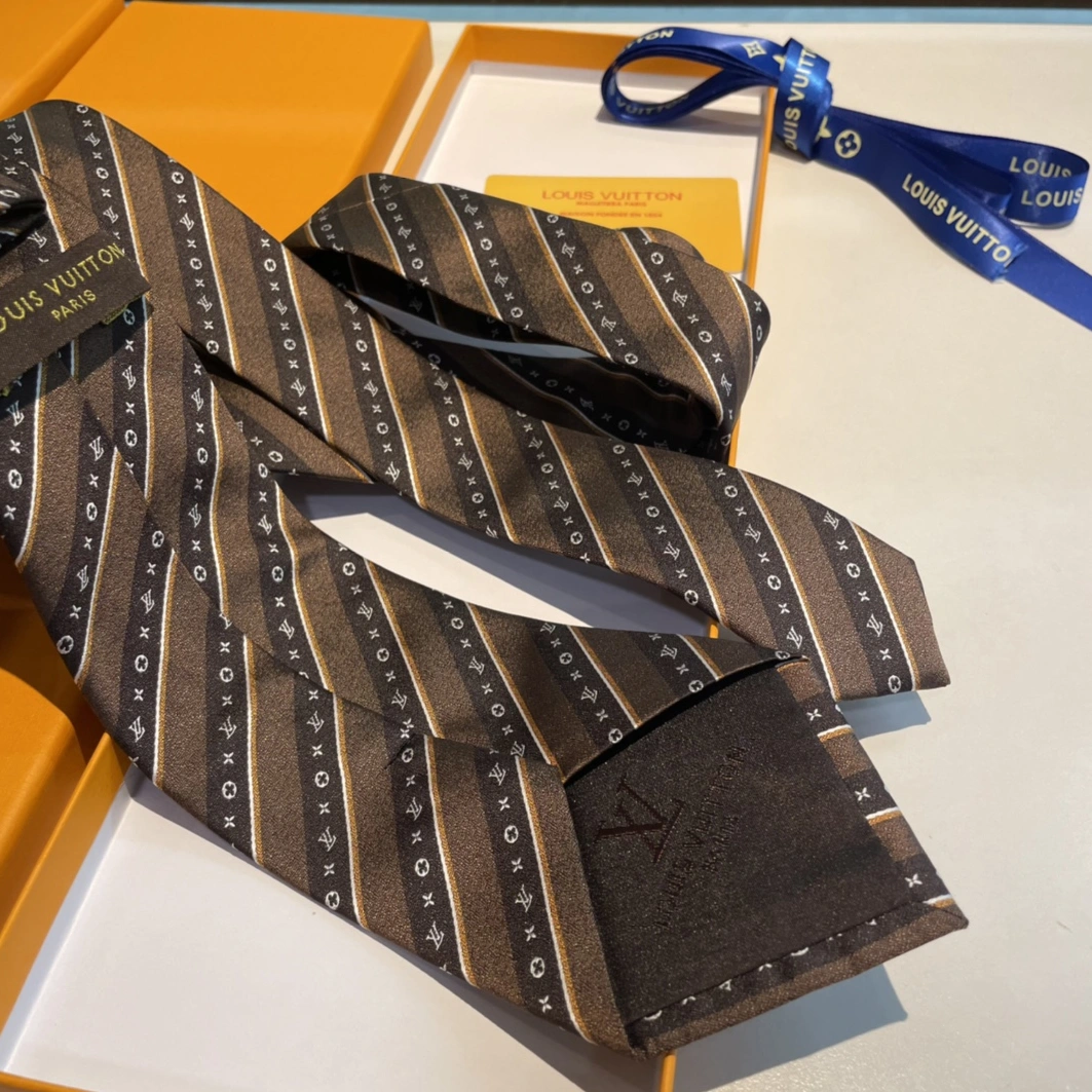Minimalist 8362 Louis Vuitton LV Necktie For Men - Image 5