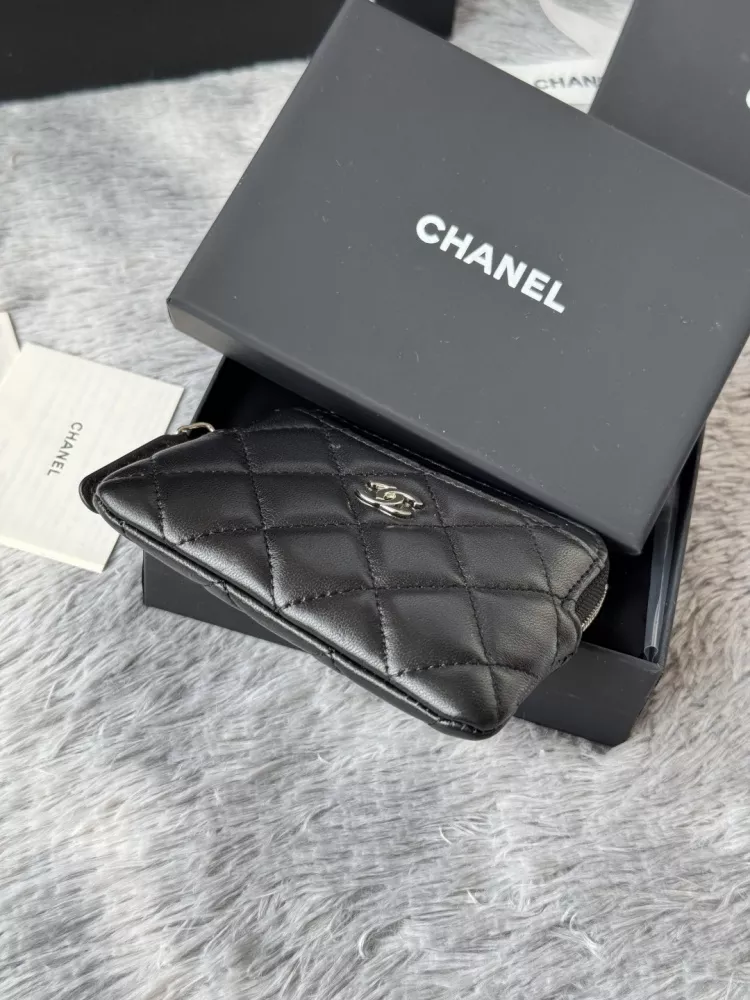 Modern 487 Chanel AAA Quality Wallets In Silver For Women - Image 4