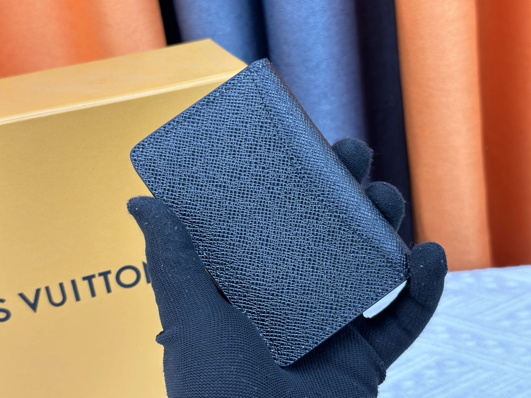 NewStyle 4371 Louis Vuitton LV Card Case In Black For Unisex