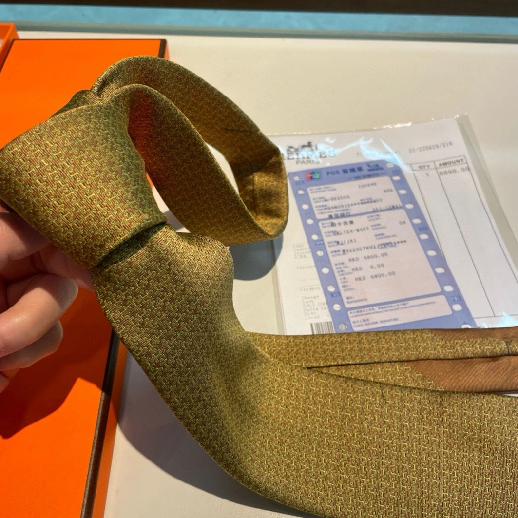 Popular 9862 Hermes Necktie For Men - Image 4