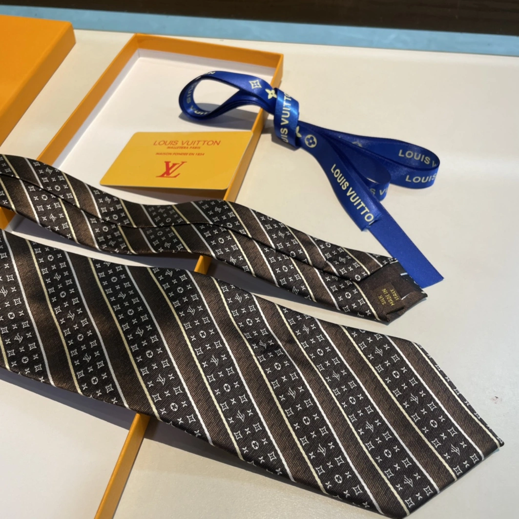 Practical 4771 Louis Vuitton LV Necktie For Men - Image 6