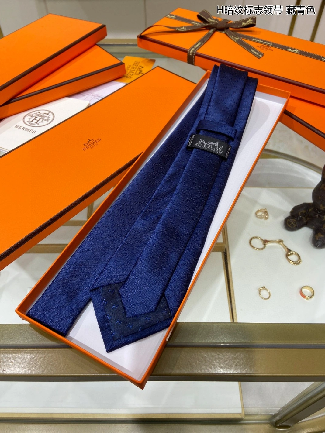 Practical 8788 Hermes Necktie For Men - Image 3