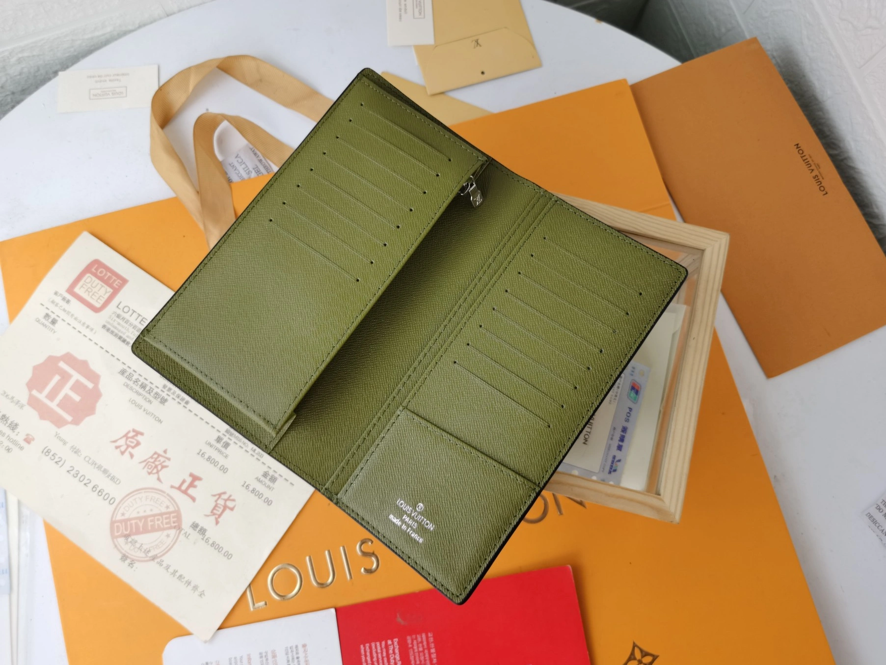 Refined 3082 Louis Vuitton LV Card Case For Unisex - Image 5