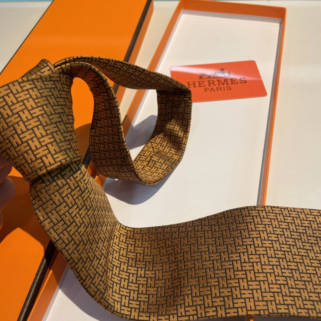 Refined 7367 Hermes Necktie For Men - Image 3