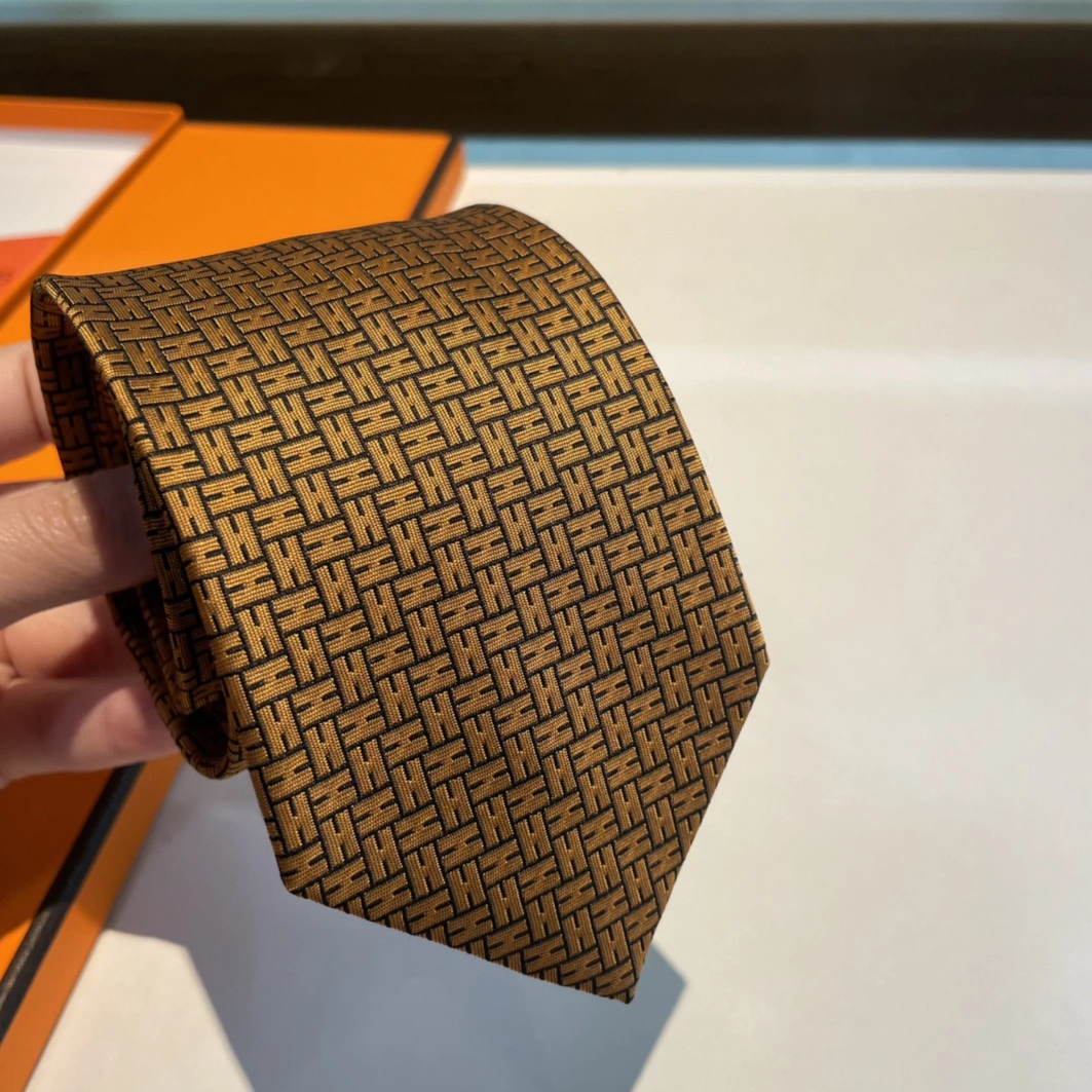 Refined 7367 Hermes Necktie For Men - Image 4