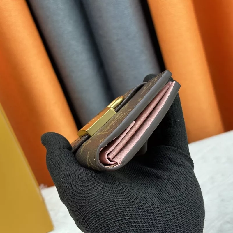 Reliable 4922 Louis Vuitton LV Card Case In Pink - Image 4