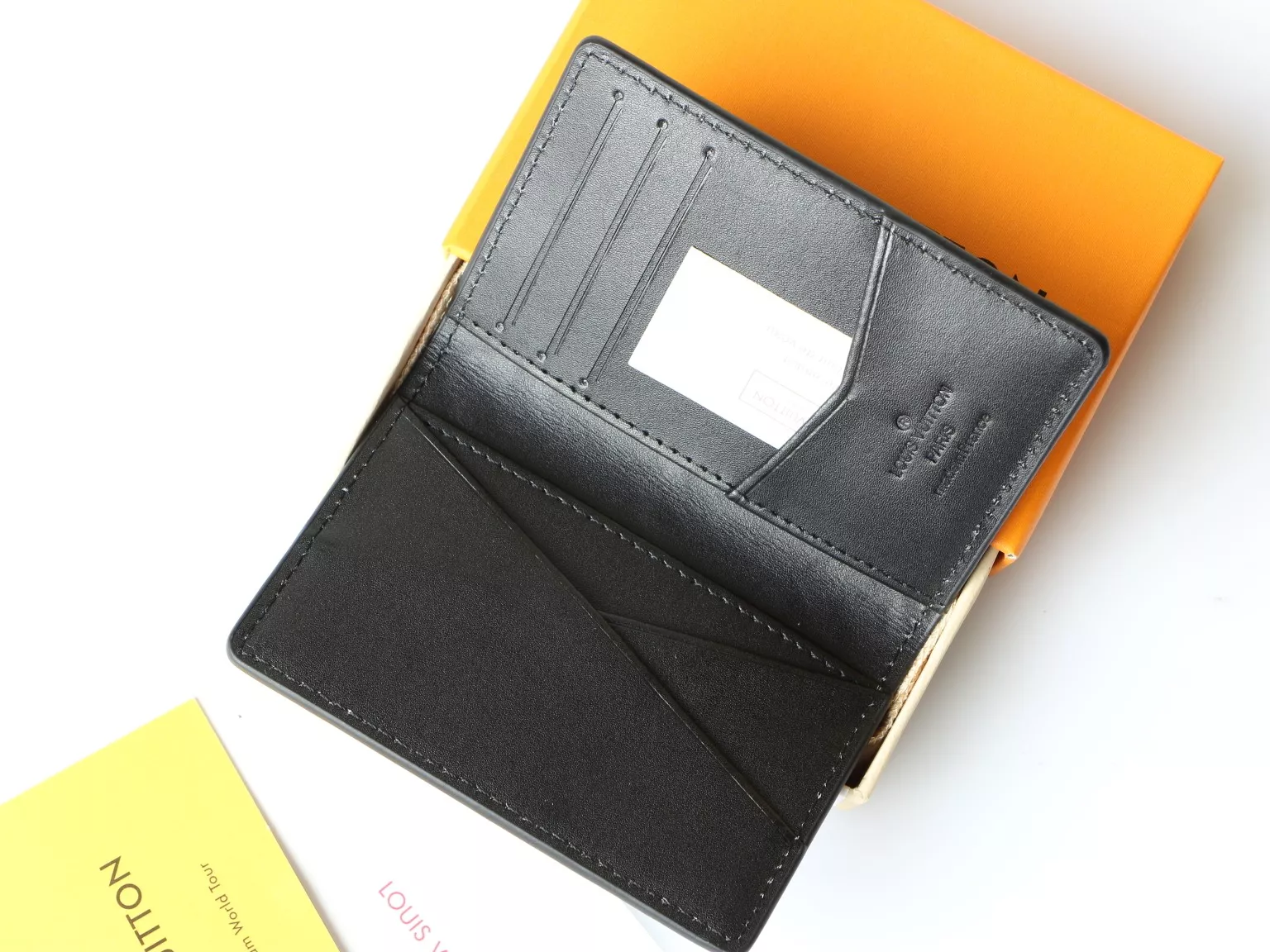 Sleek 2930 Louis Vuitton LV Card Case - Image 4