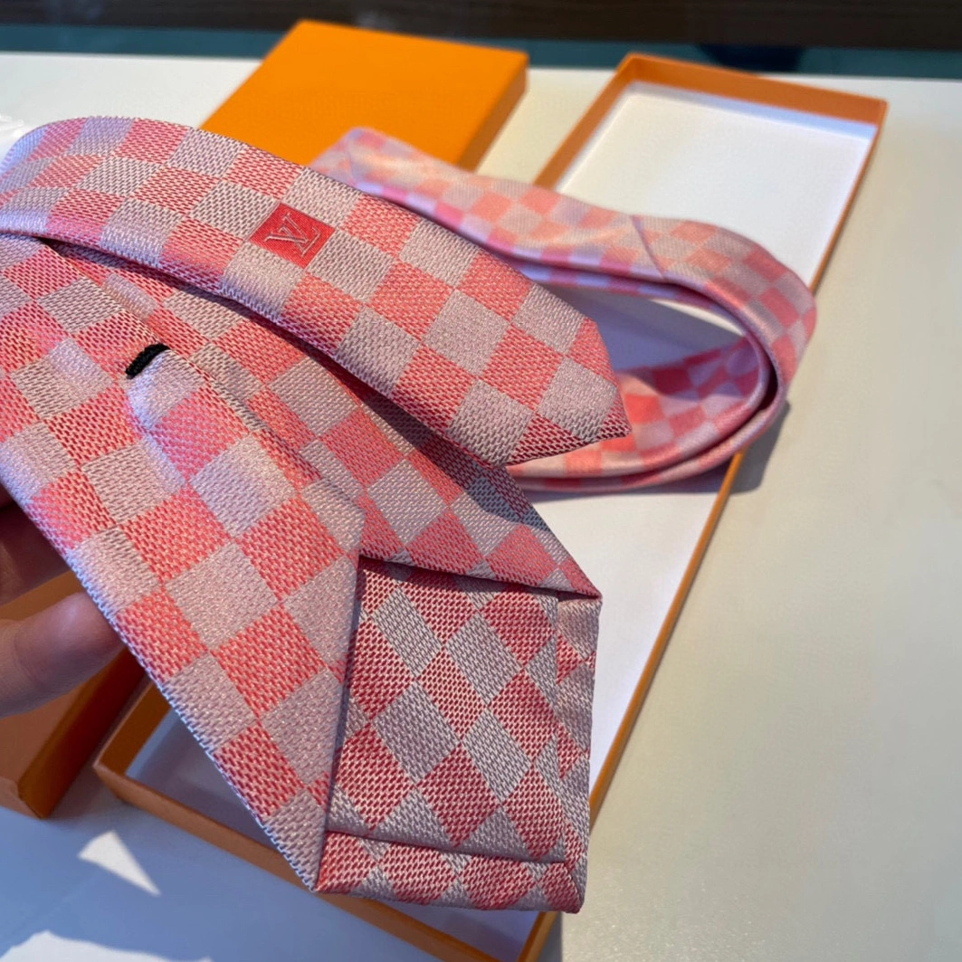 Sleek 4038 Louis Vuitton LV Necktie For Men - Image 6