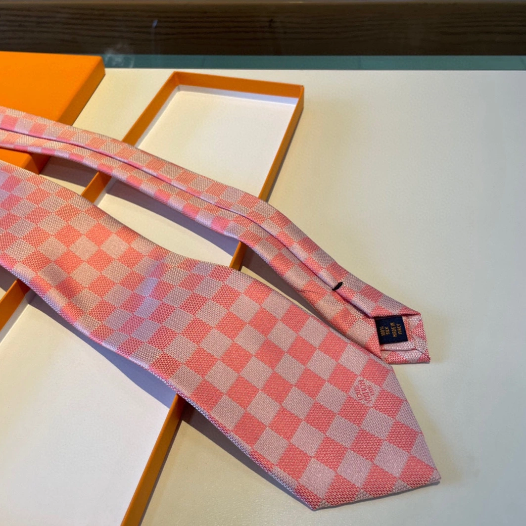 Sleek 4038 Louis Vuitton LV Necktie For Men - Image 7