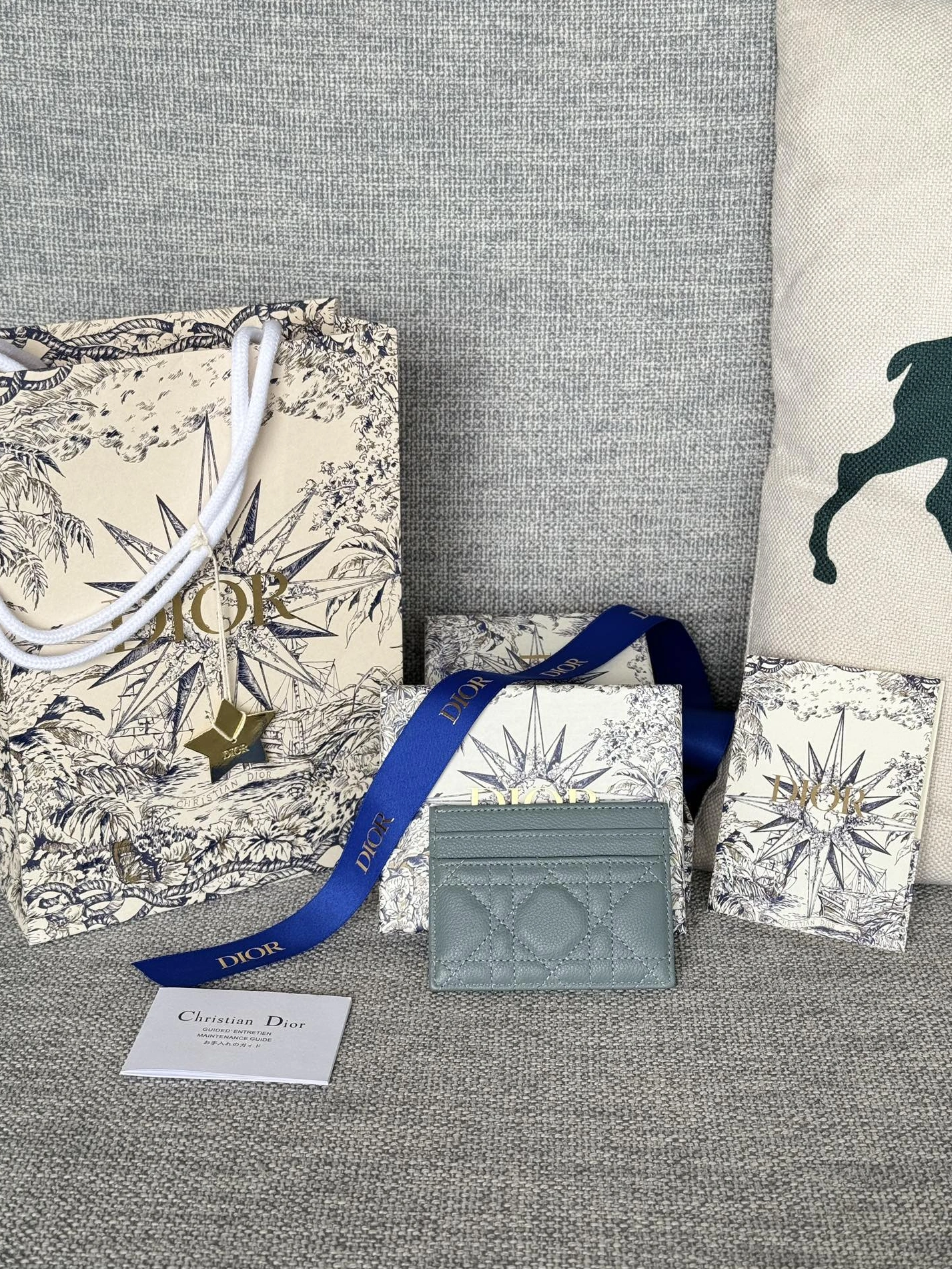 Sleek 812 Christian Dior Card Case