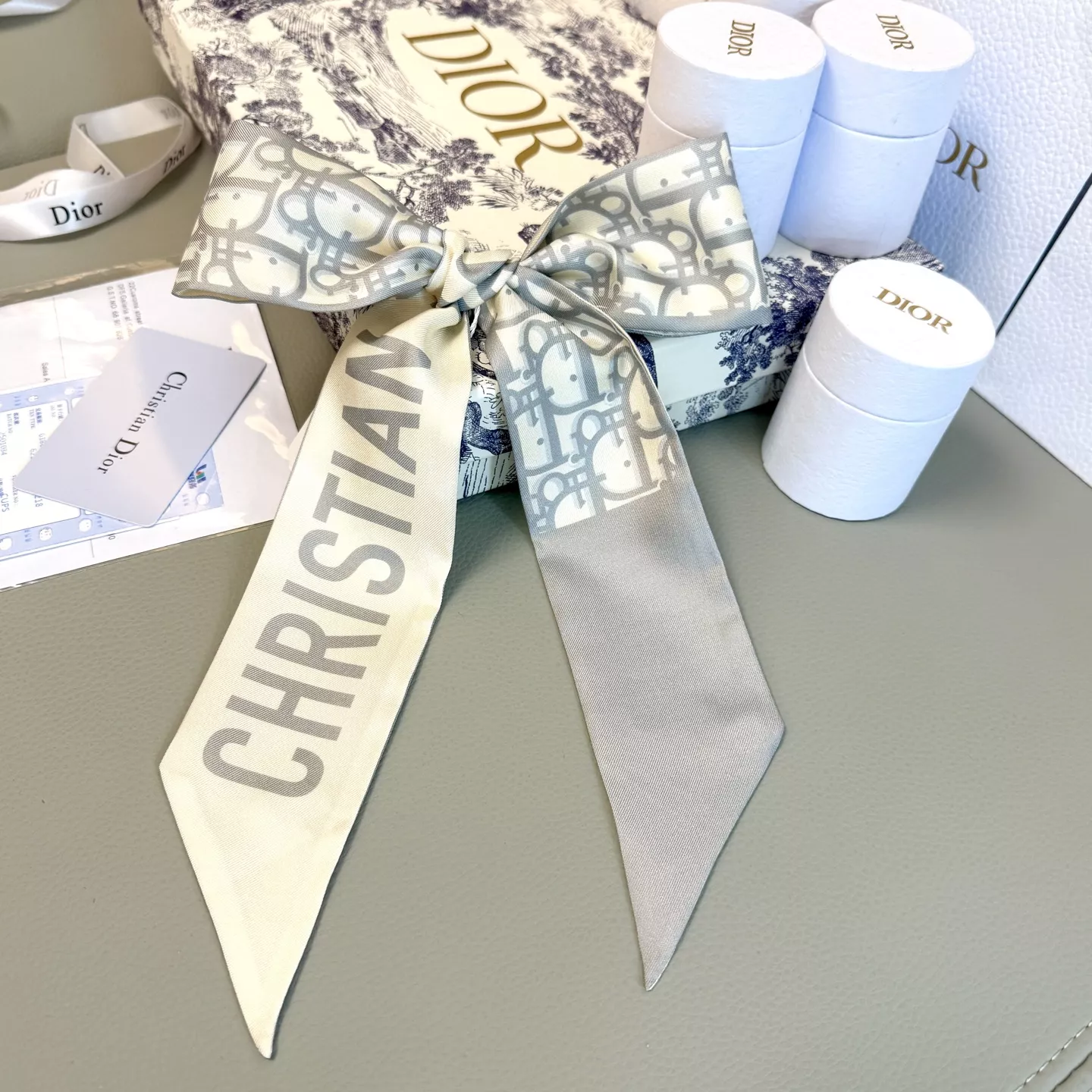 SmartChoice 6567 Christian Dior Silk Scarf - Image 3