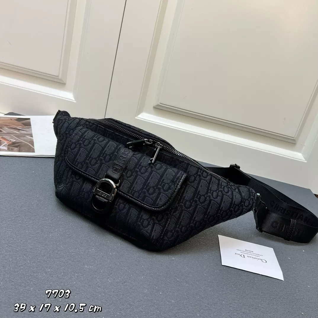 Soft 8570 Christian Dior AAA Quality Belt Bags For Unisex