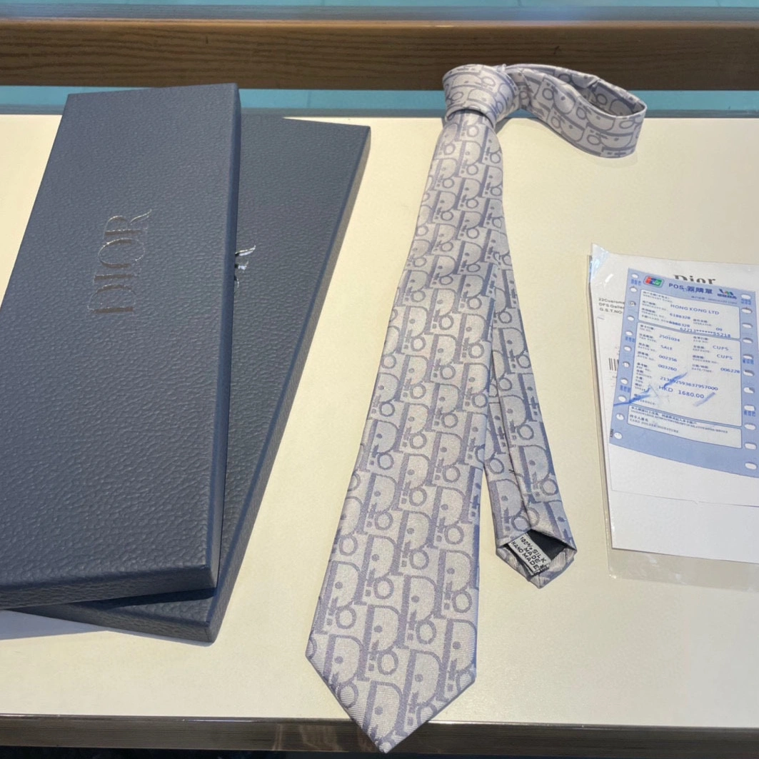 Timeless 1371 Christian Dior Necktie For Men - Image 6