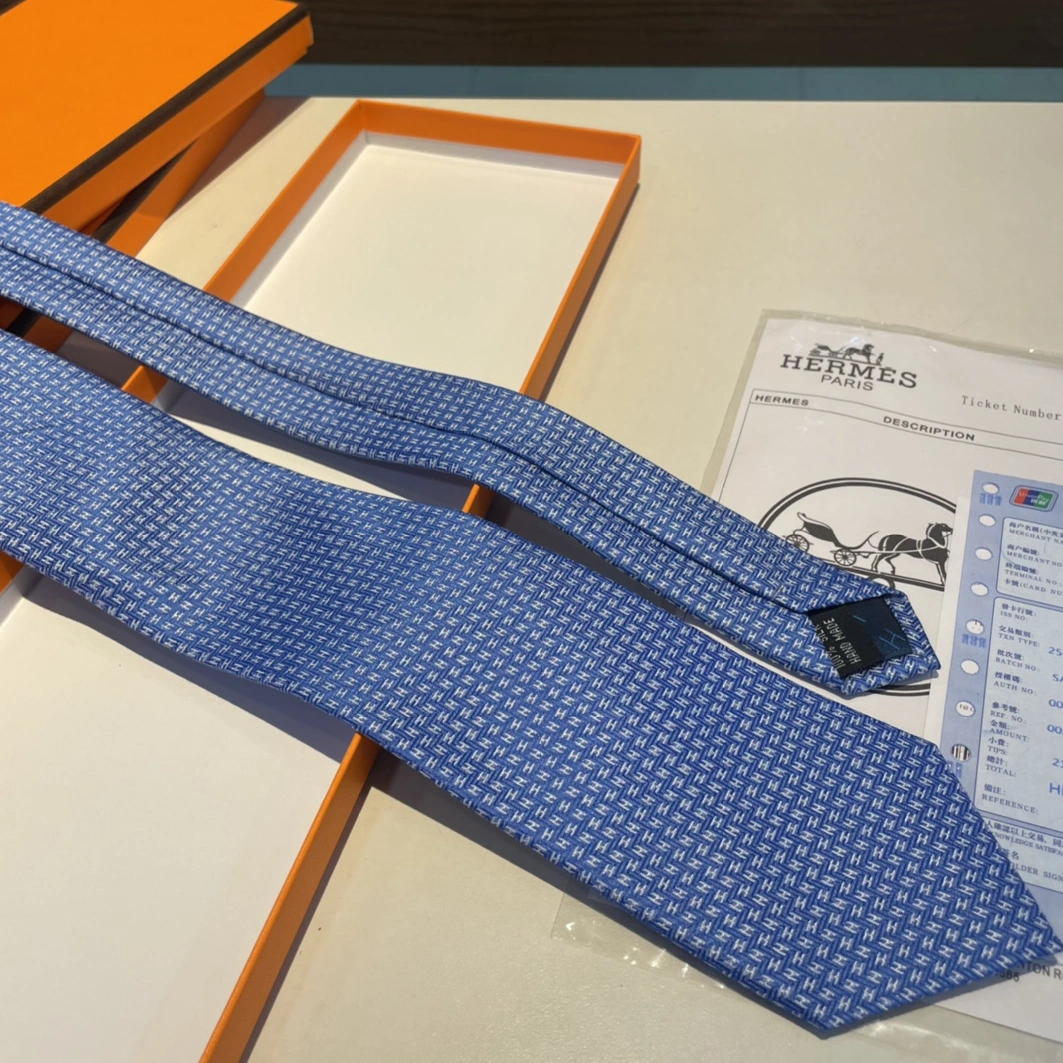 Trendsetting 1262 Hermes Necktie For Men - Image 6