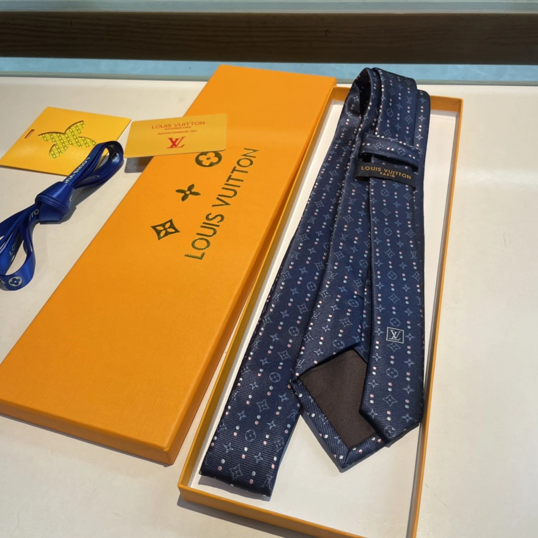 Versatile 2344 Louis Vuitton LV Necktie For Men - Image 7