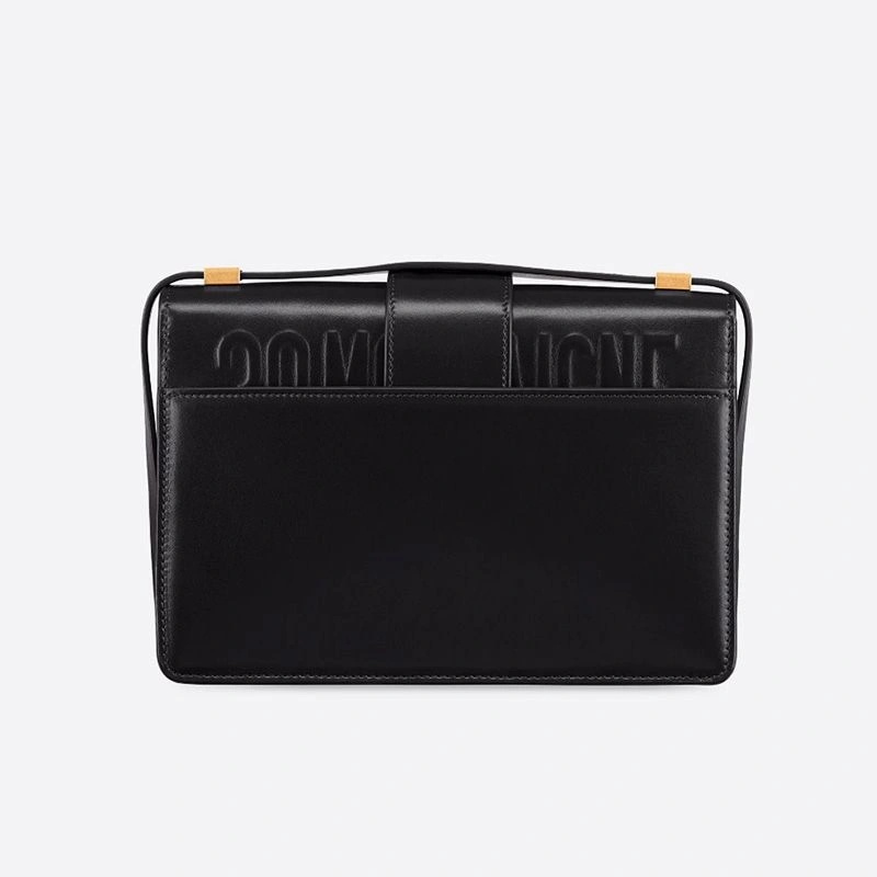 Dior 30 Montaigne Bag Box Calfskin Black - Image 3